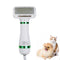 Pet Hair Dryer with Slicker Brush Grooming for Cat and Dog Brush Professional Home Grooming Furry Drying Portable Dog Blower