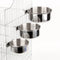 Stainless Steel Bird Feed Box Parrot Cups Bowls Container Bird Feeder Dish Cup for Food Water Feeding Bird Feeder for Cage