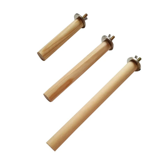 Birds Wooden Hanging Stand Rack Parrots Pet Standing Toy Pet Supplies SCVD889