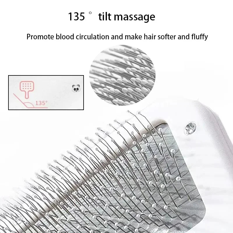 Pet Hair Dryer with Slicker Brush Grooming for Cat and Dog Brush Professional Home Grooming Furry Drying Portable Dog Blower