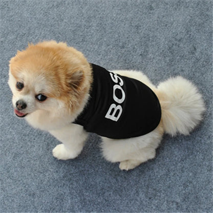 Security Clothing for Dogs Summer Pet Clothes Vest for Small Dogs Chihuahua Yorkshire Puppy Cats Low Price Pets T-Shirt Costume